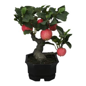 Artificial Apple Tub Red and Green 15cm Artificial Apple Tub Red and Green 15cm